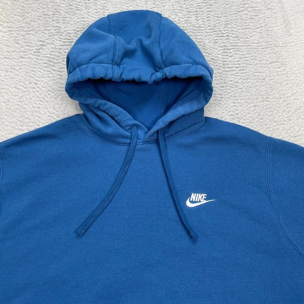 Nike Hoodie‎ Men's Size XL Sportswear Club Fleece Pullover Logo BV2654-407